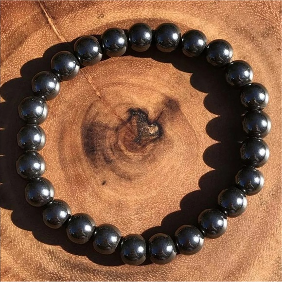 Genuine Hemetite gemstone bracelets - Picture 5 of 5